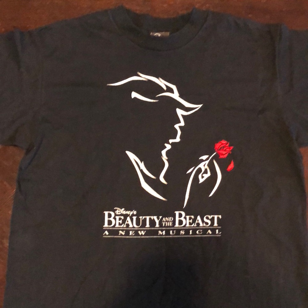 Vintage Beauty and the Beast Broadway Musical tee